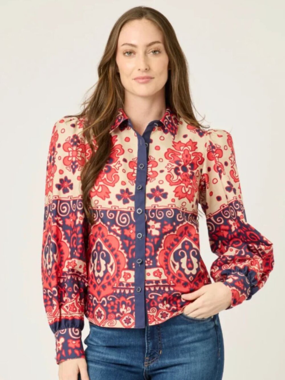 BTB Los Angeles - PRINTED LIANA TOP